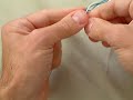 Tosafot Tekhelet Tying Method