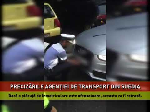 Precizările Agenţiei de Transport din Suedia