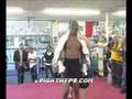 BERNARD HOPKINS OPEN MEDIA WORKOUT PT. 2