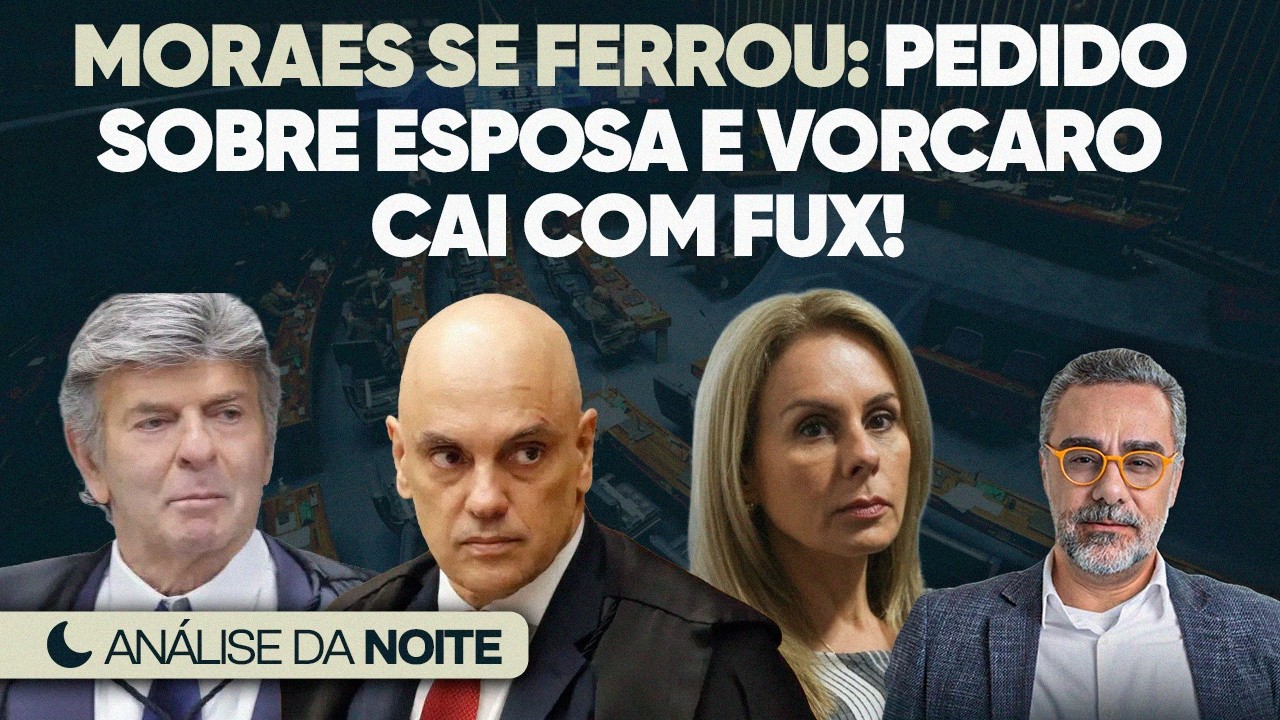 🚨 Moraes Em Pânico: Pedido Sobre Esposa Cai Com Fux!