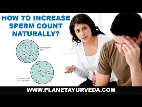 how to boost sperm count