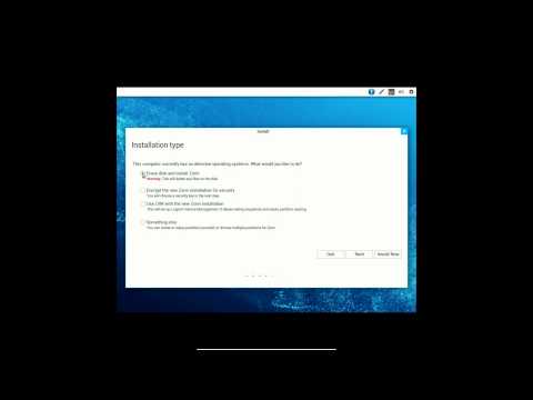 how to install zorin os from usb