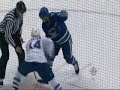 Vancouver Canucks Kyle Wellwood Scores VS Leafs