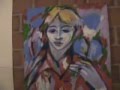 Extraterrestre Ashtar Sheran retratado por Toulouse-Lautrec