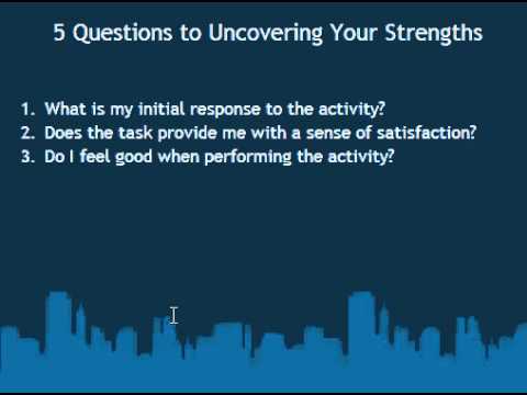 how to discover strengths