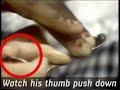Uri Geller Bends a Spoon - With his HAND!