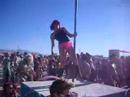 Jaclyn dances the pole at The Deep End Jaclyn dances the pole at The Deep End