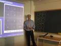 Touch sensitive blackboard