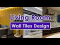 View 22 Flower Drawing Room Wall Tiles Design