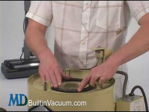 how to repair nutone central vac hose