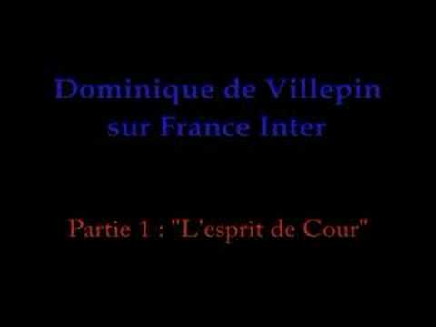 Villepin sur France Inter (1)
