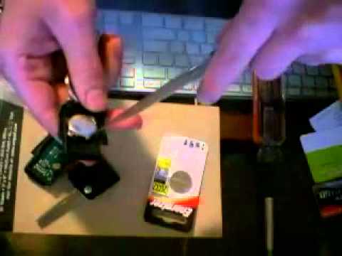 How to replace the battery in a VW Key – 2004 Jetta