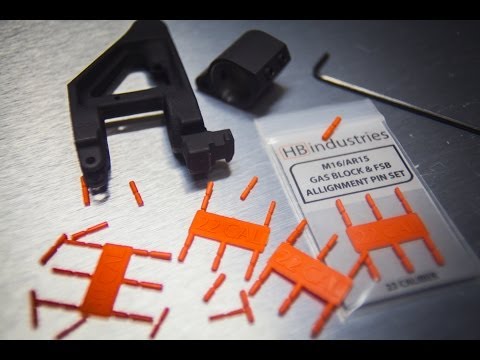 how to properly align gas block