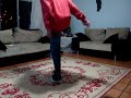 Fefe dançando
