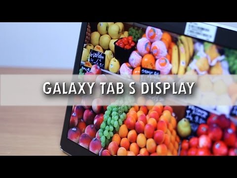 Samsung Galaxy Tab S (10.5 inch) Display review