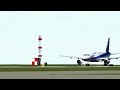 FSX - All Nippon Airways A320 takeoff at Shimojishima Airport