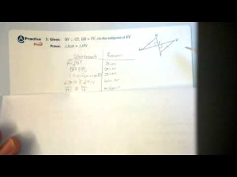 how to prove hypotenuse leg