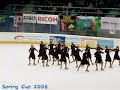 spring cup 2008 - team chicago jazz  free program.team chicago jazz from u.s.a. placed first in 2008 spring cup synchronized skating competition held in milan, palasesto.