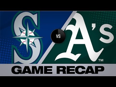 Video: Chapman's HRs in 5-RBI game to lead A's | Mariners-Athletics Game Highlights 7/16/19