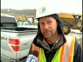 Workers Move Dirty Water To Retention Ponds