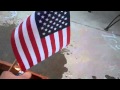 July 4th 2011 American Flag Burning