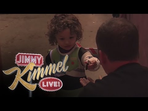trick - Jimmy Kimmel Live - Cousin Sal Tricks Trick or Treaters 2013 On Halloween, kids walk around their neighborhoods saying