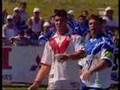 Bradly Clyde line break, Halligan Try.