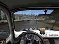 Fiat 600 Abarth 1000cc vs GTC76 cars in the Rally of China