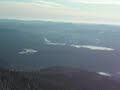 The aweinspiring views from the top of Mont Tremblant in Quebec on a cold, clear December day.