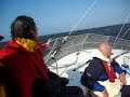 Zeilen op de Noordzee