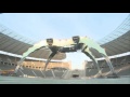 Time lapse video of U2's revolutionary stage 