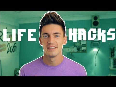 hacks - Click To Tweet the video! Thanks ^_^ http://clicktotweet.com/3267z *REAL-LIFE HACKS & TIPS MENU* 0:10 Peeling a banana 0:34 About to sneeze 0:50 Instantly co...