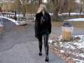 Leather Fur and Boots