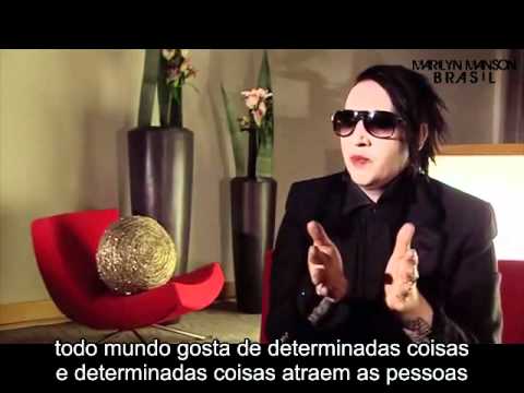 Marilyn Manson fala sobre seus quadros (2010)