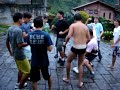 Cada um no seu quadrado-churrasco terceiro ano