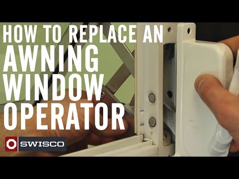 how to repair awning windows