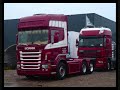 Tribute to the driver and his passenger of Transport Edwin Kluft ( Scania V8 R620
