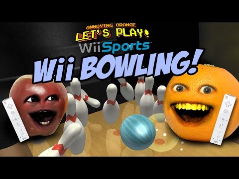 Annoying Orange - WII BOWLING