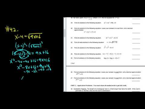 video-linktoworks-#42. Find All Real Solutions to the Following Equation...