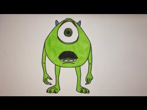 how to draw monsters
