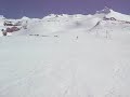 Rewa skiing down the slope at Tukino