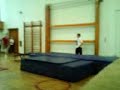 mathew doin a belly flop