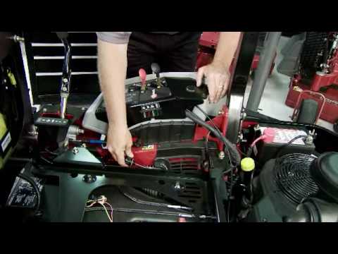 how to change oil on exmark lazer z