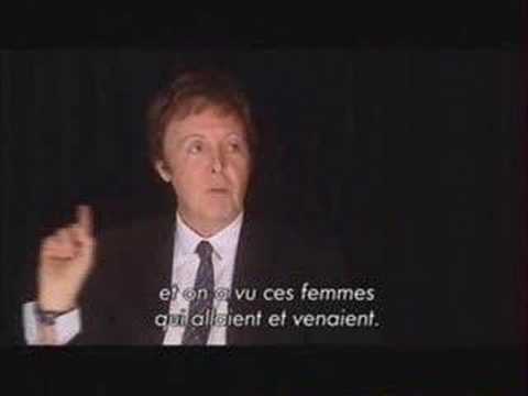 Paul McCartney - Interview on french TV - 22/10/07 - PART 1