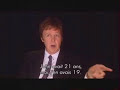 Paul McCartney - Interview on french TV - 22/10/07 - PART 1