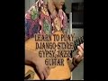 gipsy jazz guitar lesson  1 of 9 