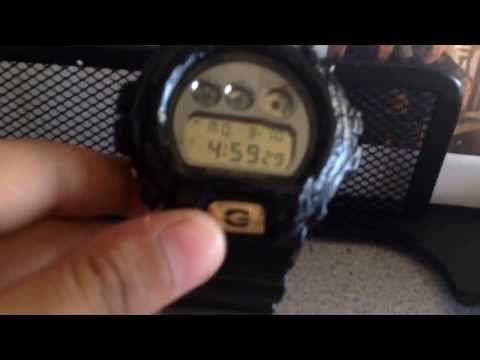 how to set time on g shock protection