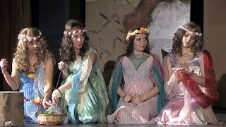 Jednota ochotníků z Loštic zahrála pohádku pro děti