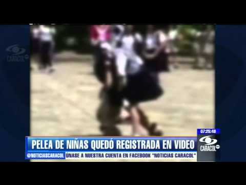Aficionado grabó pelea de niñas en Bucaramanga - 21 de marzo de 2013