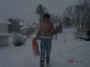stupid kid sledin`